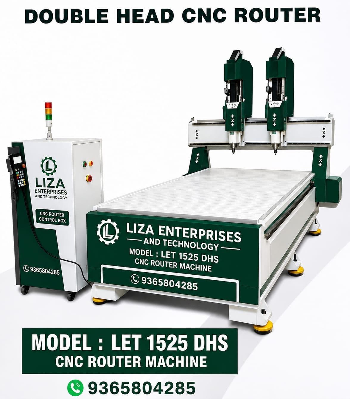 LIZA double head CNC router product details